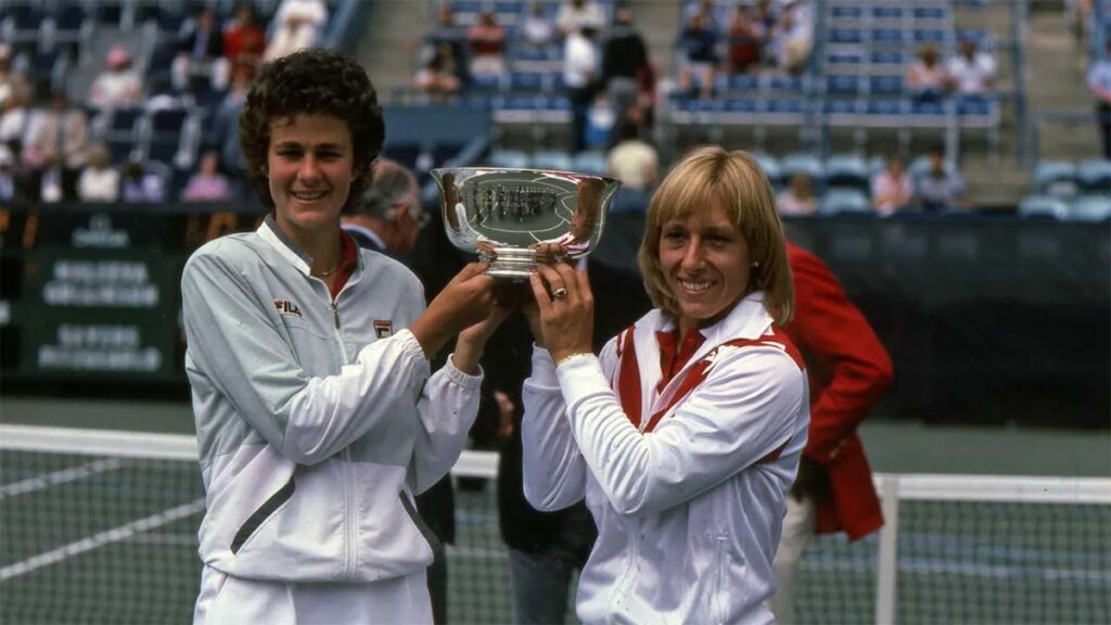 navratilova shriver