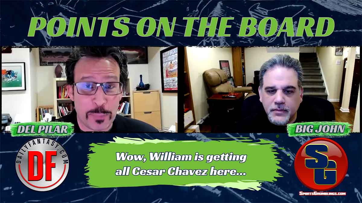 Points on the Board looks at Von Miller, Carl Nassib, Tom Brady, and Chris Godwin; RIP Razor Ramon. Guest Dennis Velasco reviews the Harden-Simmons showdown