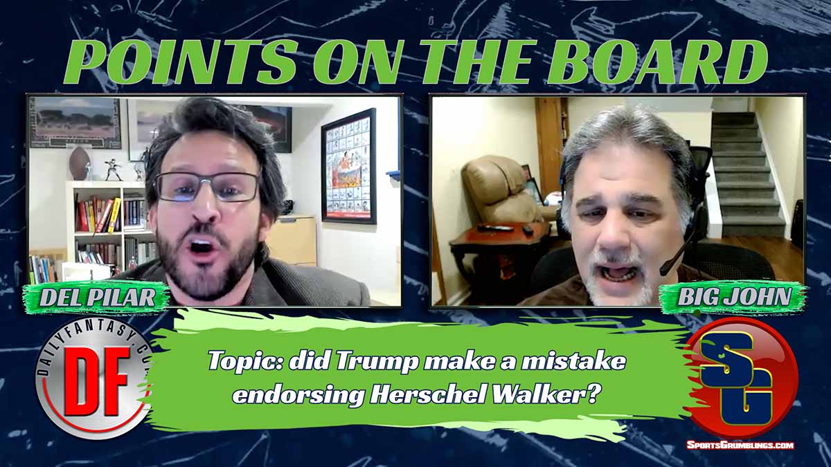 Points on the Board - Watson, Trump, Walker & Gronk (Ep 33)