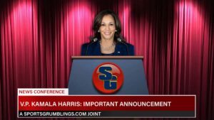 Breaking News - Kamala Harris, U.S. Vice-President