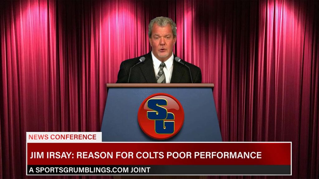 Breaking News - Jim Irsay, Indianapolis Colts Owner
