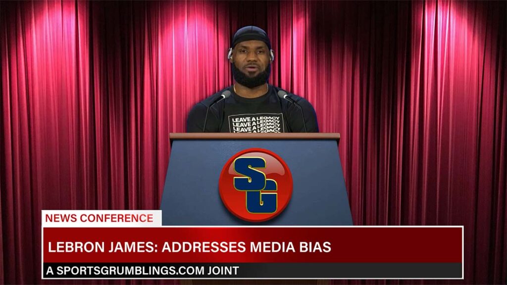 Breaking News - LeBron James SLAMS Media Bias!