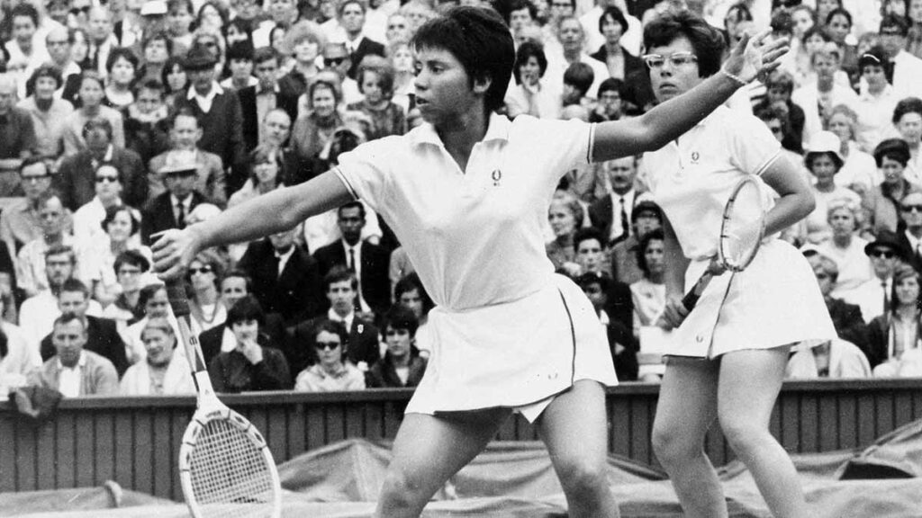 Greatest Wimbledon Champions of All Time - Women's Doubles Billie Jean King, Rosie Casals