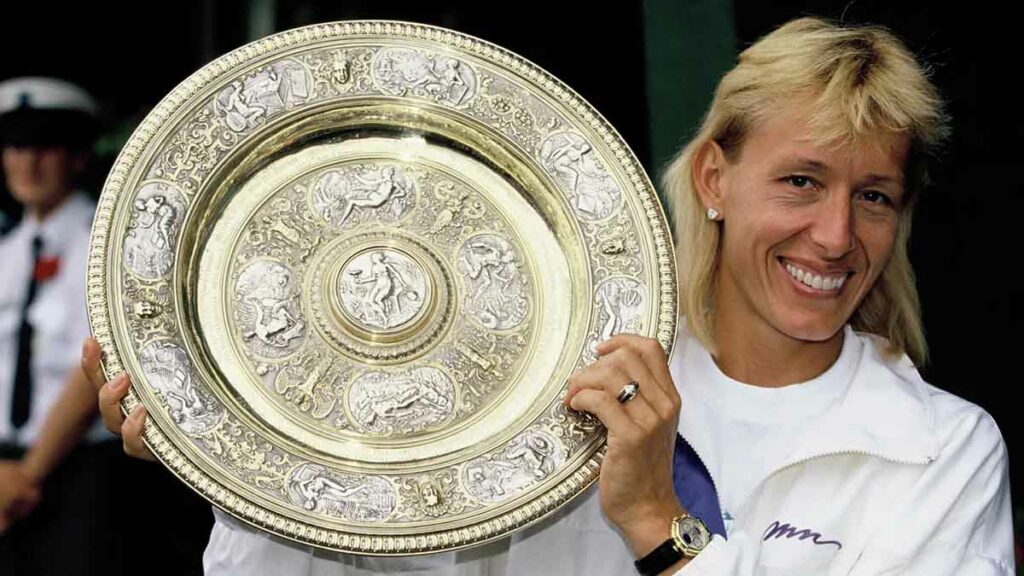 Greatest Wimbledon Champions of All Time - The Women Martina Navratilova