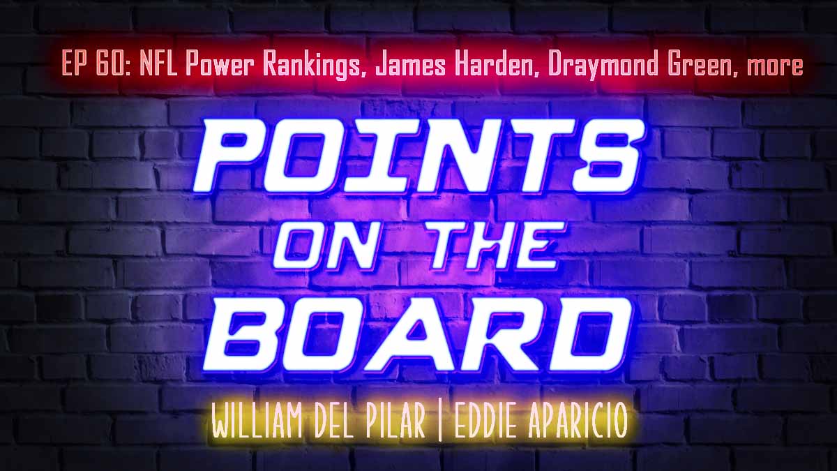POTB 60: NFL Power Rankings, James Harden, Draymond Green, more