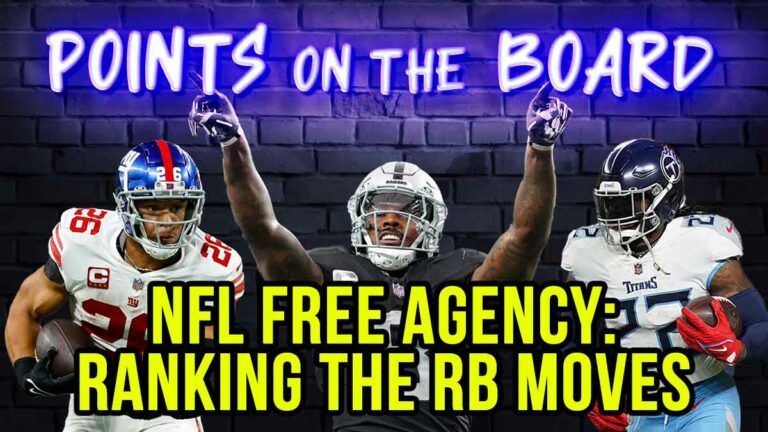 NFL Free Agency: Ranking the RB Moves | EP 79