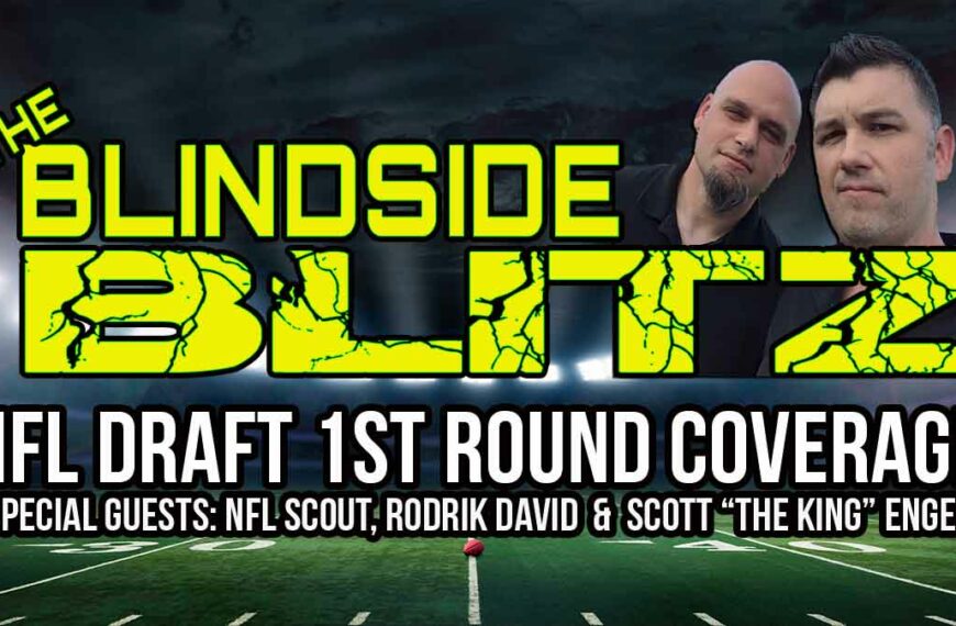 NFL Draft 2024 – First Round Coverage | Blindside Blitz | EP 01