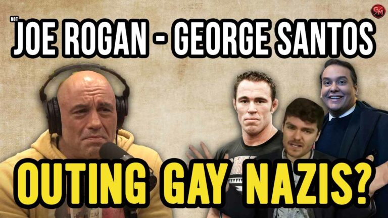 (not) Joe Rogan – Is George Santos OUTING Gay Nazis?