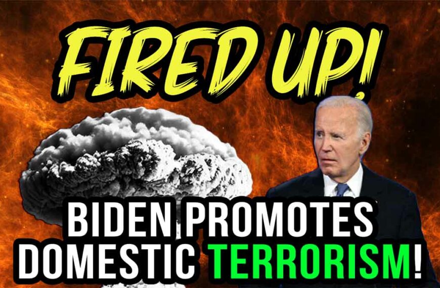 Joe Biden Promotes Domestic TERRORISM! | A Fired Up Clip