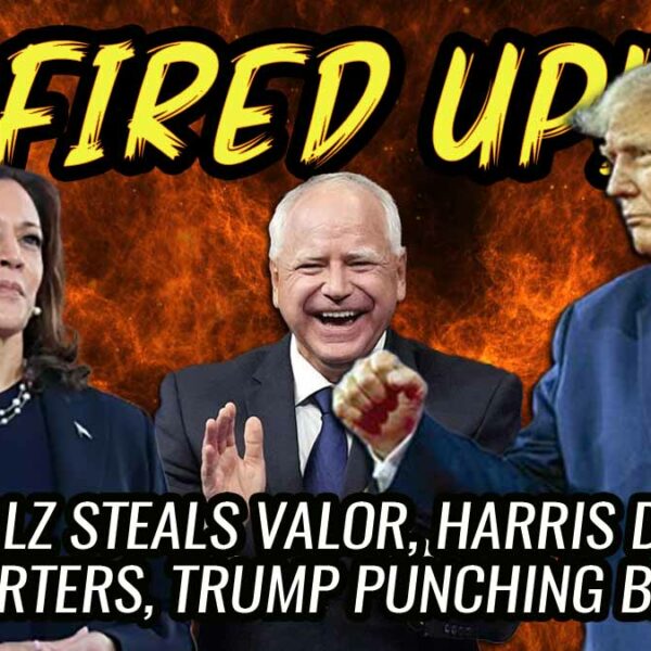 Tim Walz STEALS Valor, Harris Dodges Reporters | Fired Up!