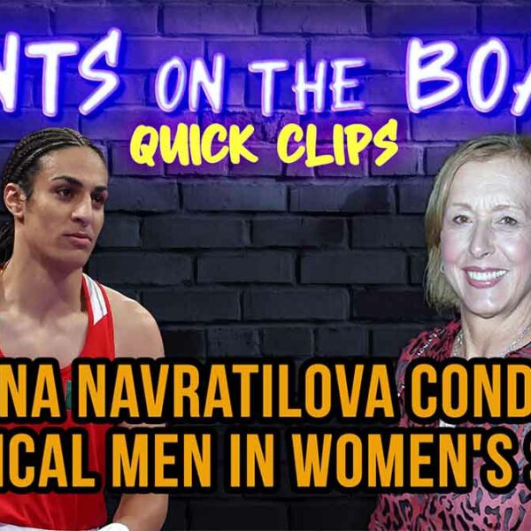 Martina Navratilova CONDEMNS Biological Men in Women’s Sports