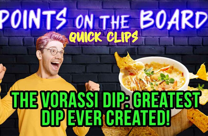 The Vorassi Dip – The Greatest Chip Dip in HISTORY!