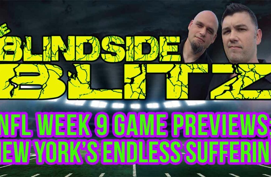 NFL Week 9, 2024 Game Previews | Blindside Blitz Ep. 28