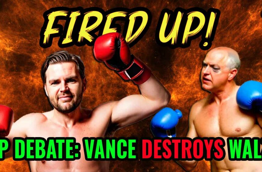 VP Debate: J.D. Vance DESTROYS Tim Walz | Fired Up Ep 43