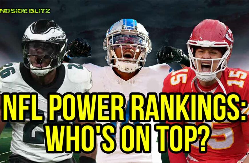 NFL Power Rankings: Who is on Top? | Blindside Blitz, Ep. 33