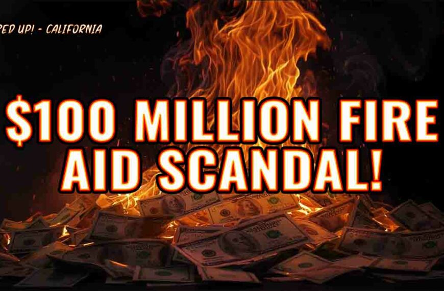 California Fire Aid Fraud Exposed!